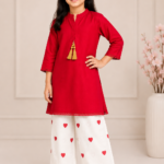 Pure Cotton Embroidery Dress – 2 Piece